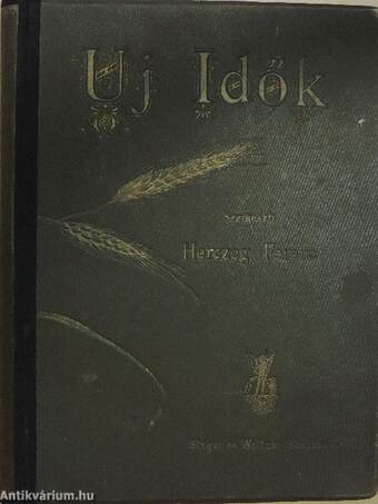 Uj Idők 1898. október 1.-1899. szeptember 24. I-II.