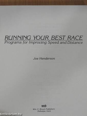 Running Your Best Race