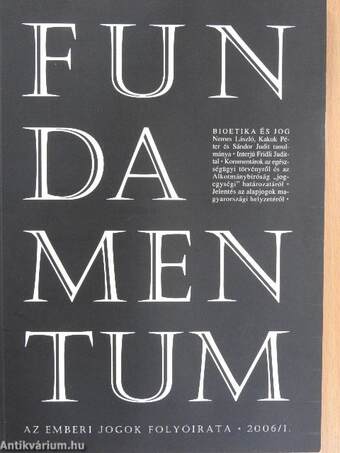 Fundamentum 2006/1-4.