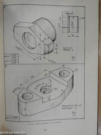 Géplakatos és autószerelő szakrajzi és rajzolvasási példatár