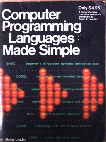 Computer Programming Languages Made Simple