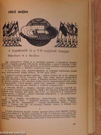 A labdarúgás zsebkönyve 1962-63