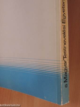 A Magyar Testnevelési Egyetem közleményei 1990/2.