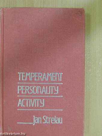 Temperament Personality Activity