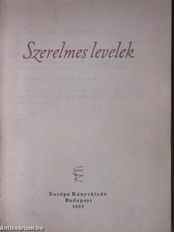 Szerelmes levelek