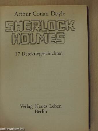 Sherlock Holmes