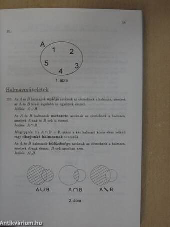 Összefoglaló a matematika érettségi-felvételi vizsgához