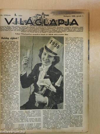 Tolnai Világlapja 1938. (nem teljes évfolyam)