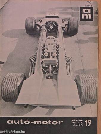 Autó-Motor 1971. október 6.