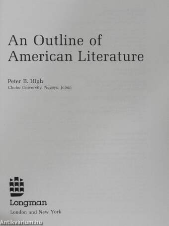 An Outline of American Literature