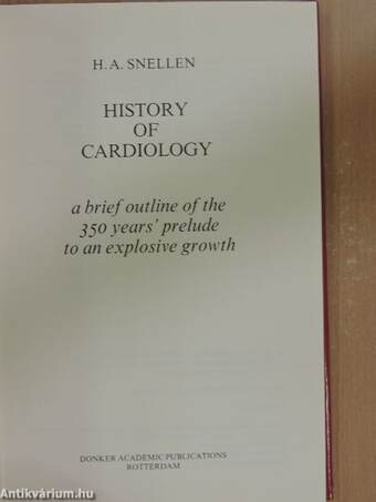 History of Cardiology