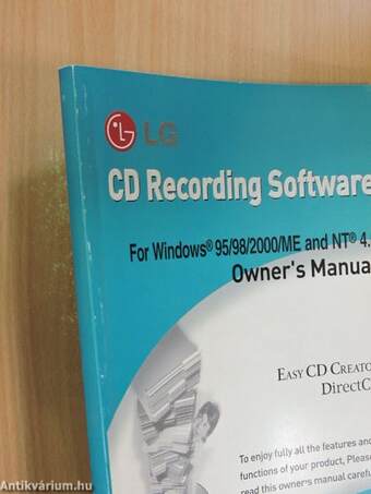 LG CD Recording Software