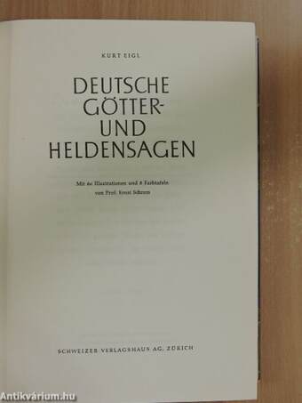 Deutsche Götter- und Heldensagen