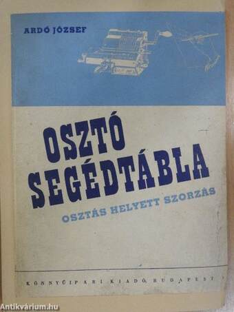 Osztó segédtábla