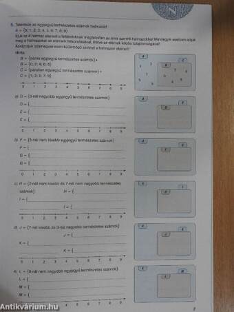 Sokszínű matematika munkafüzet 5.