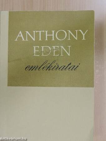 Anthony Eden emlékiratai