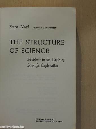 The Structure of Science