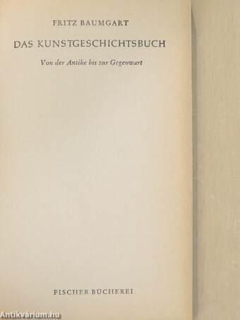 Das Kunstgeschichtsbuch