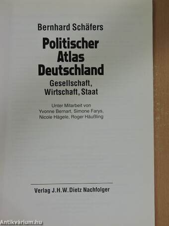 Politischer Atlas Deutschland