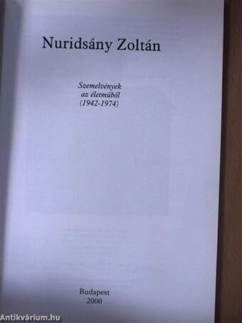 Nuridsány Zoltán