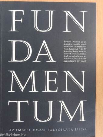 Fundamentum 1997/1-2.