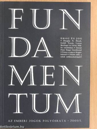 Fundamentum 2001/1-4.