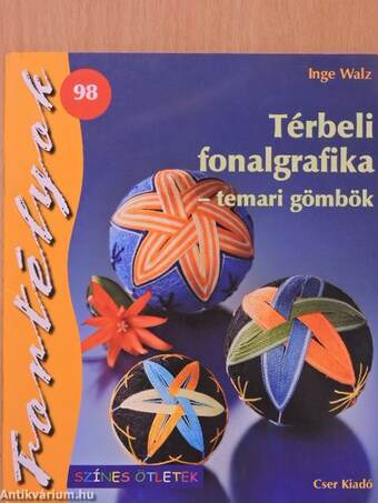 Térbeli fonalgrafika - temari gömbök