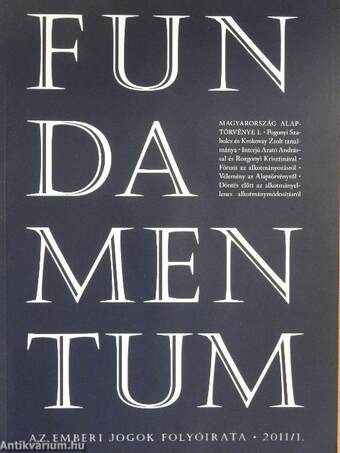 Fundamentum 2011/1-4.