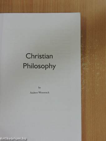 Christian Philosophy