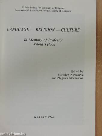 Language - Religion - Culture