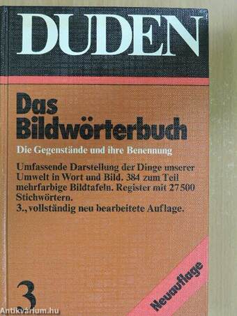 Duden 3 - Das Bildwörterbuch