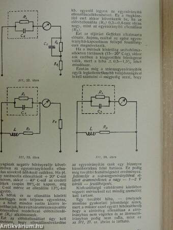 Villamos mérések és mérőműszerek a híradástechnikában