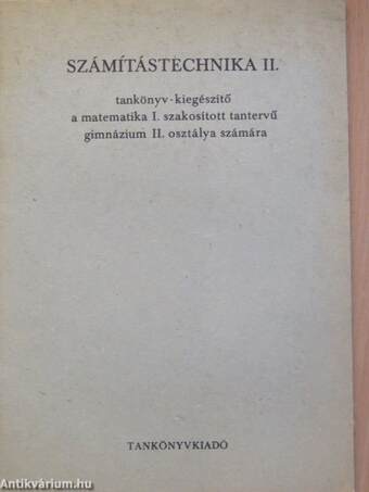 Számítástechnika II.