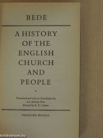 A History of the English Church and People