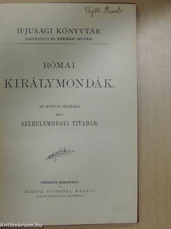 Római királymondák