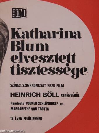 Katharina Blum elvesztett tisztessége