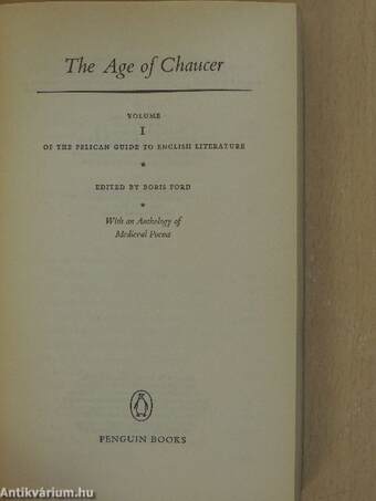 The Age of Chaucer