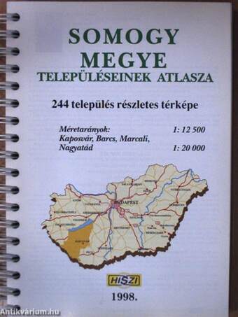 Somogy megyei Vállalkozói Almanach/Somogy megye településeinek atlasza