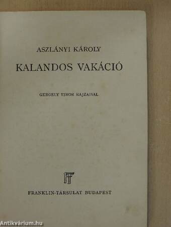 Kalandos vakáció