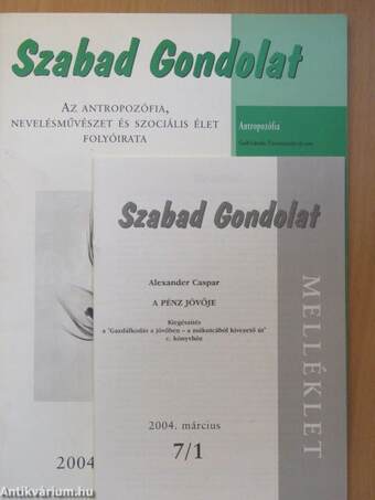 Szabad Gondolat 2004. március