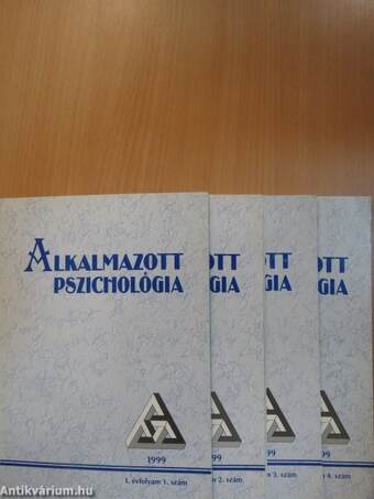 Alkalmazott Pszichológia 1999/1-4.