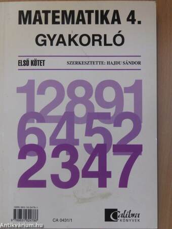 Matematika 4. - Gyakorló I-II.