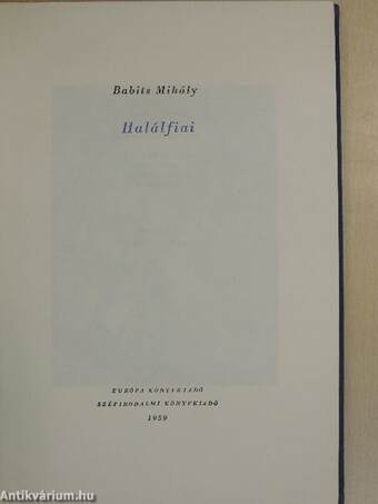 Halálfiai I-II.