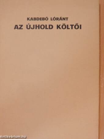 Az Újhold költői