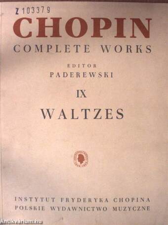 Waltzes for piano