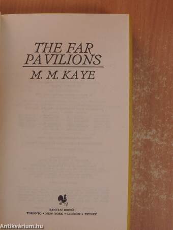 The far pavilions