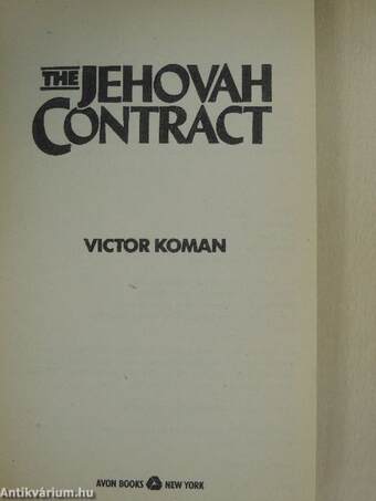 The Jehovah Contract