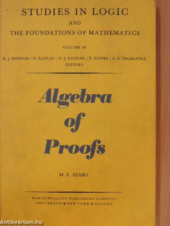 Algebra of Proofs