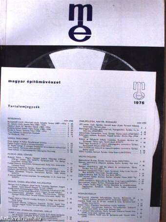 Magyar Építőművészet 1977/2.