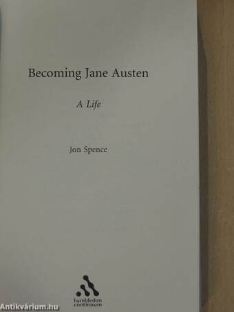 Becoming Jane Austen